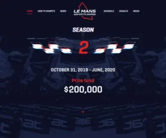 Lemansesports.com(The Le Mans Esports Series) Screenshot