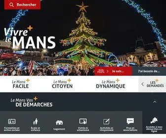 Lemans.fr(Ville du Mans) Screenshot