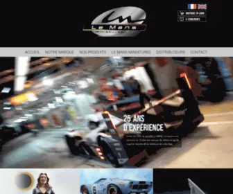 Lemansminiatures.com(LE MANS miniatures) Screenshot