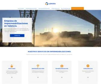 Lemara.es(Empresa de impermeabilizaciones en Valencia) Screenshot