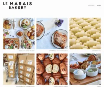 Lemaraisbakery.com(Le Marais Bakery) Screenshot