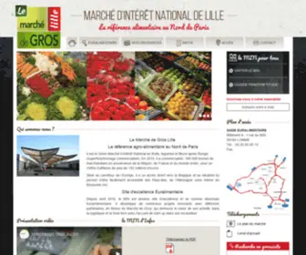 Lemarchedegros-Lille.com(Accueil) Screenshot