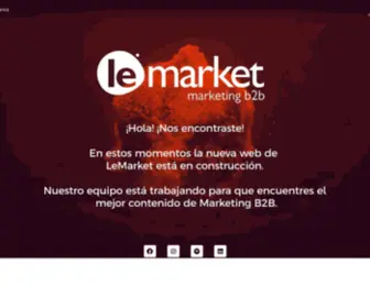 Lemarket.co(Proximamente) Screenshot