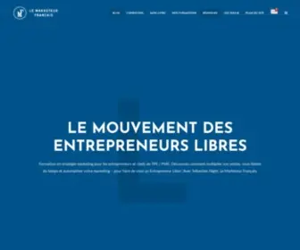 Lemarketeurfrancais.com(Le Marketeur Français) Screenshot