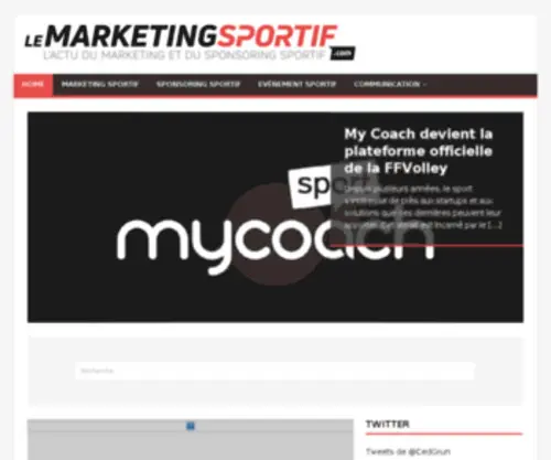 Lemarketingsportif.com(Lemarketingsportif) Screenshot