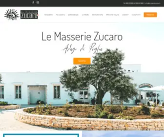 Lemasseriezucaro.it(Masserie Puglia) Screenshot