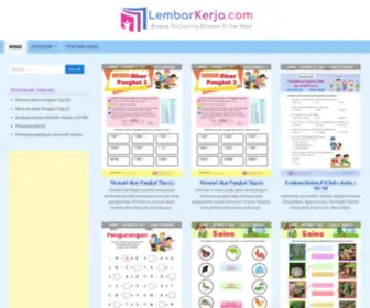 Lembarkerja.com(Bringing The Learning Resources to Your Hand) Screenshot