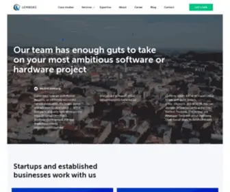 Lemberg.co.ua(Mobile & Web Development) Screenshot