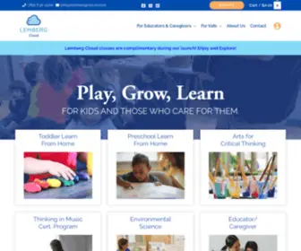 Lembergcloud.com(Early Childhood Development) Screenshot