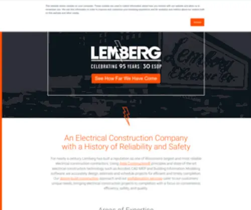 Lembergelectric.com(Lemberg Electric) Screenshot