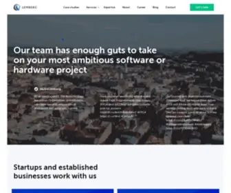 Lembergsolutions.com(IoT, Mobile and Web development company) Screenshot