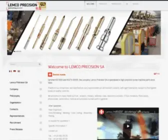 Lemco-Precision.ch(Lemco) Screenshot