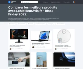 Lemeilleuravis.fr(Comparez facilement les meilleurs produits avec) Screenshot