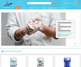 Lemencr.com(Productos de limpieza) Screenshot