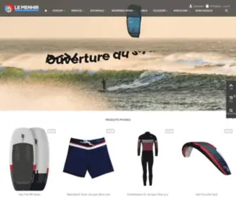 Lemenhir.com(Kitesurf) Screenshot