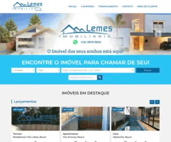 Lemesimobiliaria.com.br(Imóveis para Venda e Aluguel) Screenshot