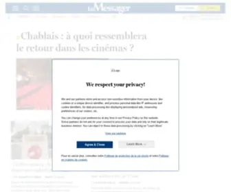 Lemessager.fr(A la UNE) Screenshot