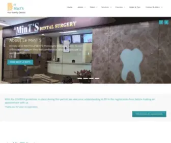 Lemints.com(Le MinT'S Dental) Screenshot