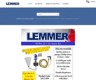 Lemmer.com(Lemmer Spray Systems) Screenshot