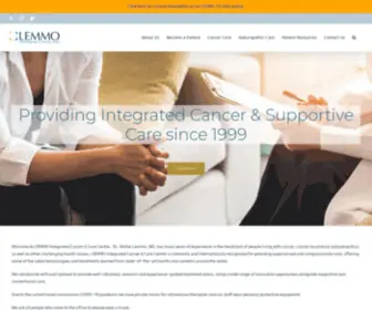 Lemmo.com(LEMMO Integrated Cancer Care Inc) Screenshot