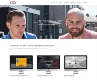 Lemnivate.com(Online business engineers) Screenshot