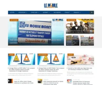 Lemobileaukamer.com(Actualité et Analyses sur la téléphonie mobile et le digital au Cameroun) Screenshot