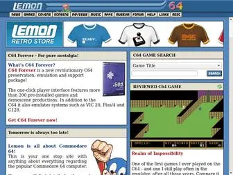 Lemon64.com(Commodore 64) Screenshot