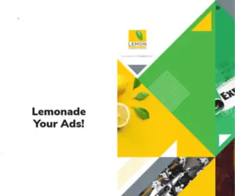 Lemonadagency.com(Lemon Advertising) Screenshot