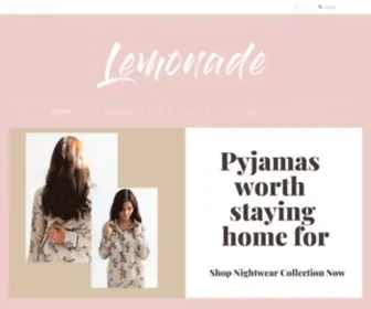 Lemonadeboutique.uk(Lemonade) Screenshot