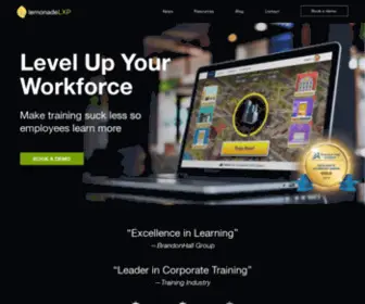 Lemonadetraining.com(Addictive micro) Screenshot