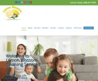 Lemonblossomcleaning.com(McKinney's award) Screenshot