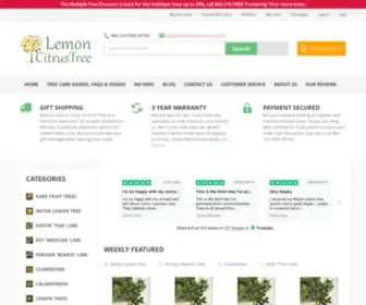 Lemoncitrustree.com(Established online in 2004. we are a sixth generation fruit tree farm) Screenshot