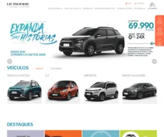 Lemonde.com.br(Le Monde Citroën) Screenshot