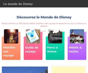 Lemondededisney.com(Tout l'univers Disney) Screenshot