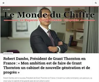 Lemondeduchiffre.fr(LE MONDE DU CHIFFRE) Screenshot