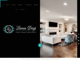 Lemondropinteriordesign.com(Georgetown Home) Screenshot