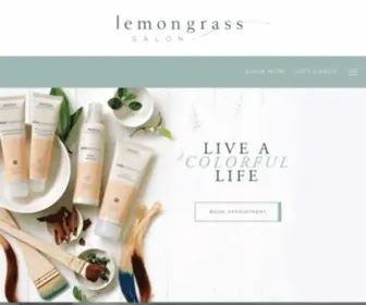 Lemongrasssalon.com(Lemongrass) Screenshot