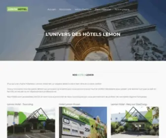 Lemonhotel.fr(Des chambres à prix pressés) Screenshot