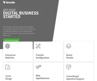 Lemonize.de(Web Solutions on Demand) Screenshot