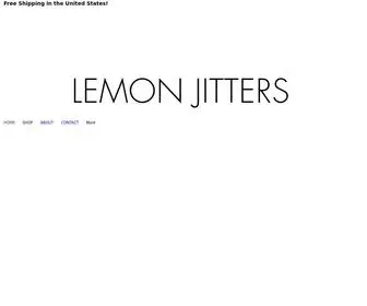 Lemonjitters.com(HOME) Screenshot