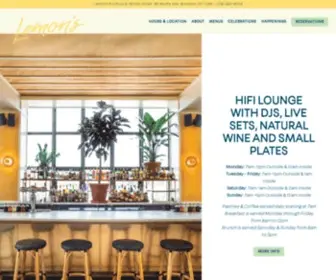 Lemonsbk.com(Atop the Wythe Hotel sits Lemon’s. Renowned for its stunning interiors and sweeping floor) Screenshot