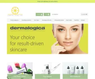 Lemonskincare.com(Create an Ecommerce Website and Sell Online) Screenshot