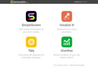 Lemonskin.net(lemonskin) Screenshot