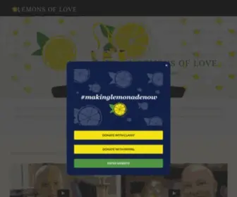 Lemonsoflove.org(Lemons of Love) Screenshot