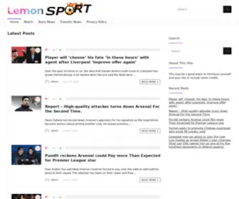 Lemonsport.com.ng(Your 24/7 football news update) Screenshot