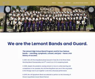 Lemontband.org(Fire in the belly) Screenshot