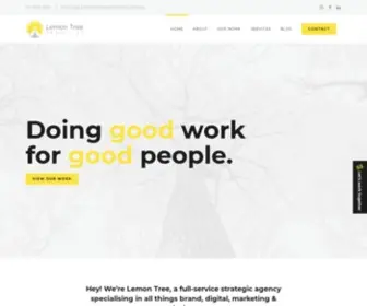 Lemontreemarketing.com.au(Lemon Tree) Screenshot