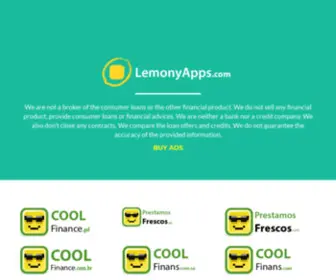 Lemonyapps.com(Lemony apps) Screenshot