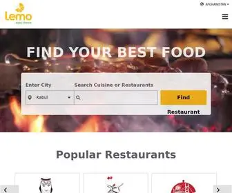 Lemoonline.com(Find Restaurants of your taste) Screenshot