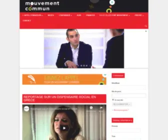 Lemouvementcommun.fr(Le BLOG) Screenshot